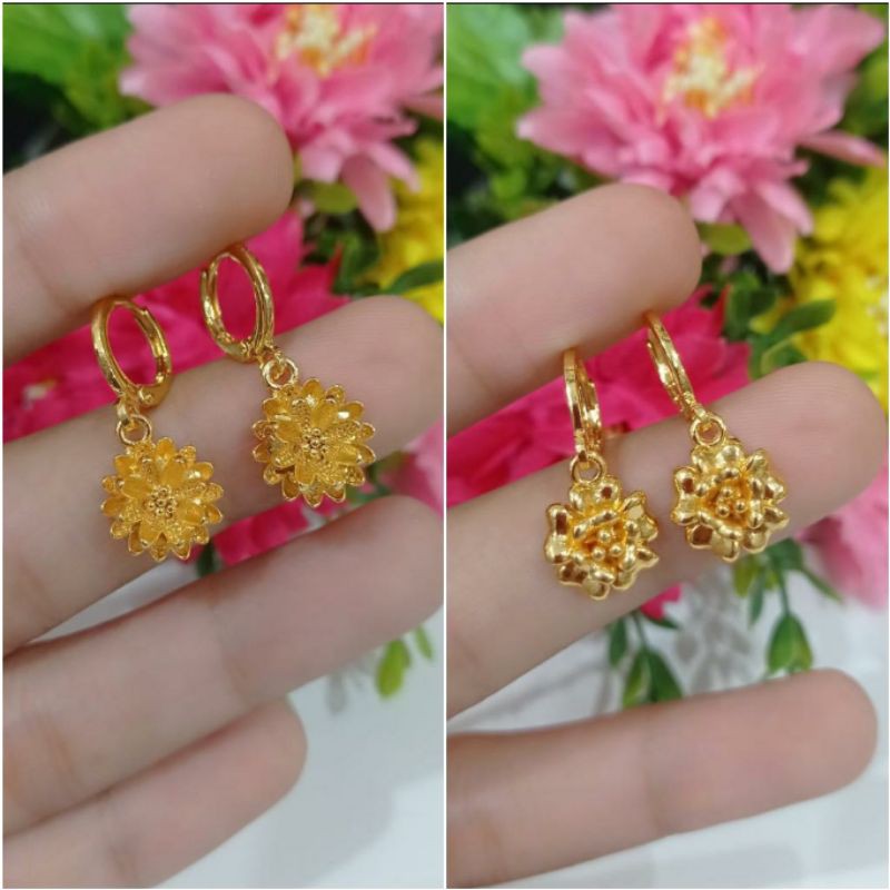 Fourfashion Anting Xuping Motif Flowers YT09