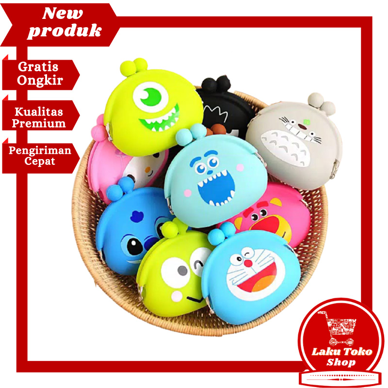 LK DOMPET KOIN MINI TAS KOIN / DOMPET KOIN / DOMPET JELLY / DOMPET MURAH