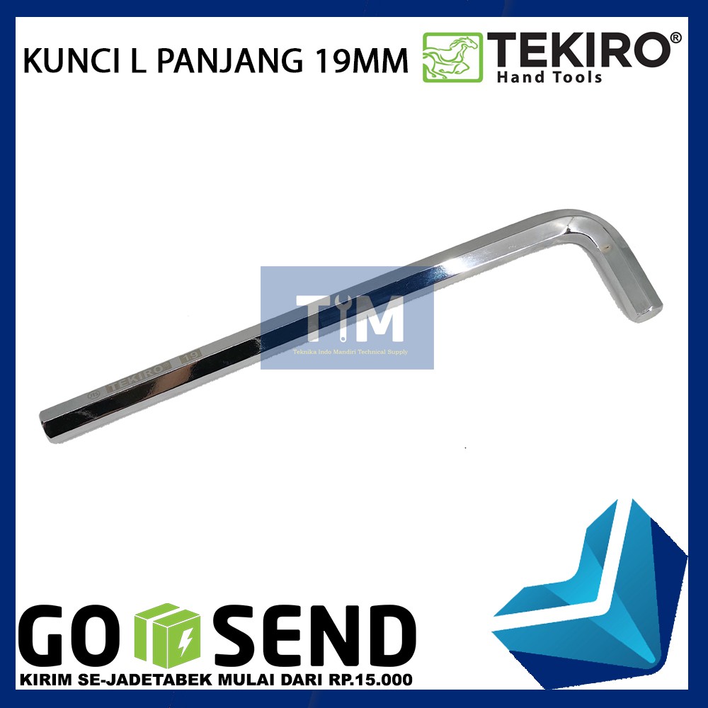 TEKIRO Kunci L Panjang 19 MM