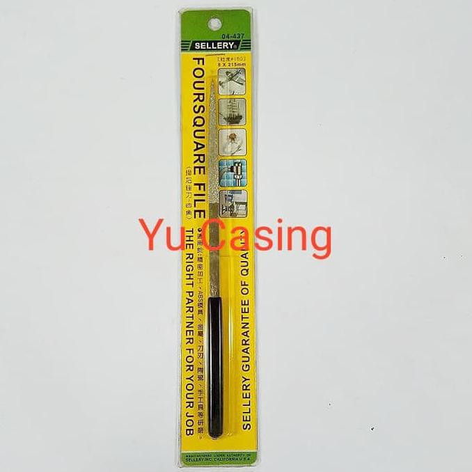 

KIKIR DIAMOND SEGIEMPAT/ FOURSQUARE FILE 8 X 215 MM SELLERY 04-437