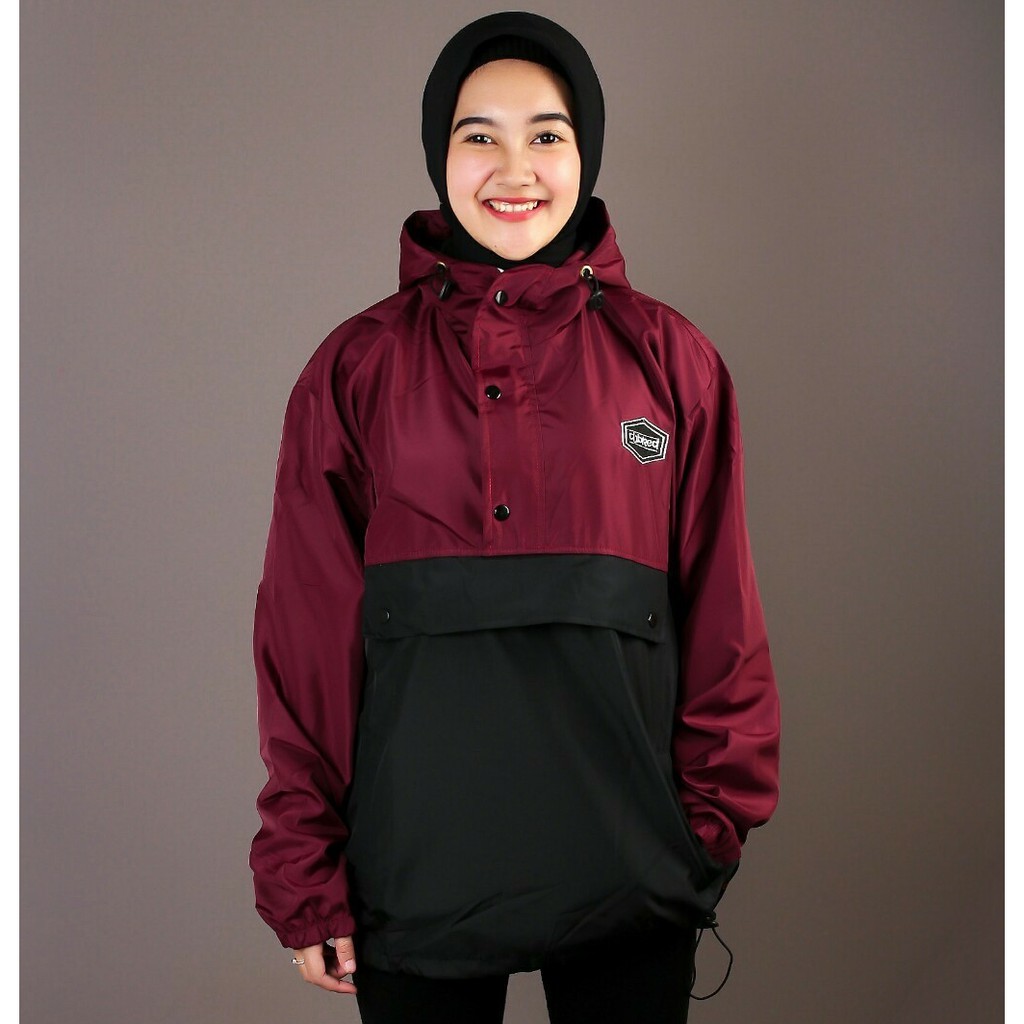 Jaket Cagoule Two-Tone / Jaket Pria / Jaket Wanita / Jaket Gunung Outdoor  / Jaket Motor Bikers