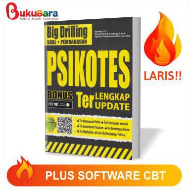 Buku Big Drilling Psikotes Terlengkap Terupdate Soal & Pembahasan