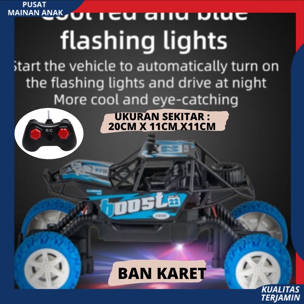 RC Boost Monster Cross Country Mobil Remote Control Offroad Car Mainan Anak Remot Kontrol Off Road Car