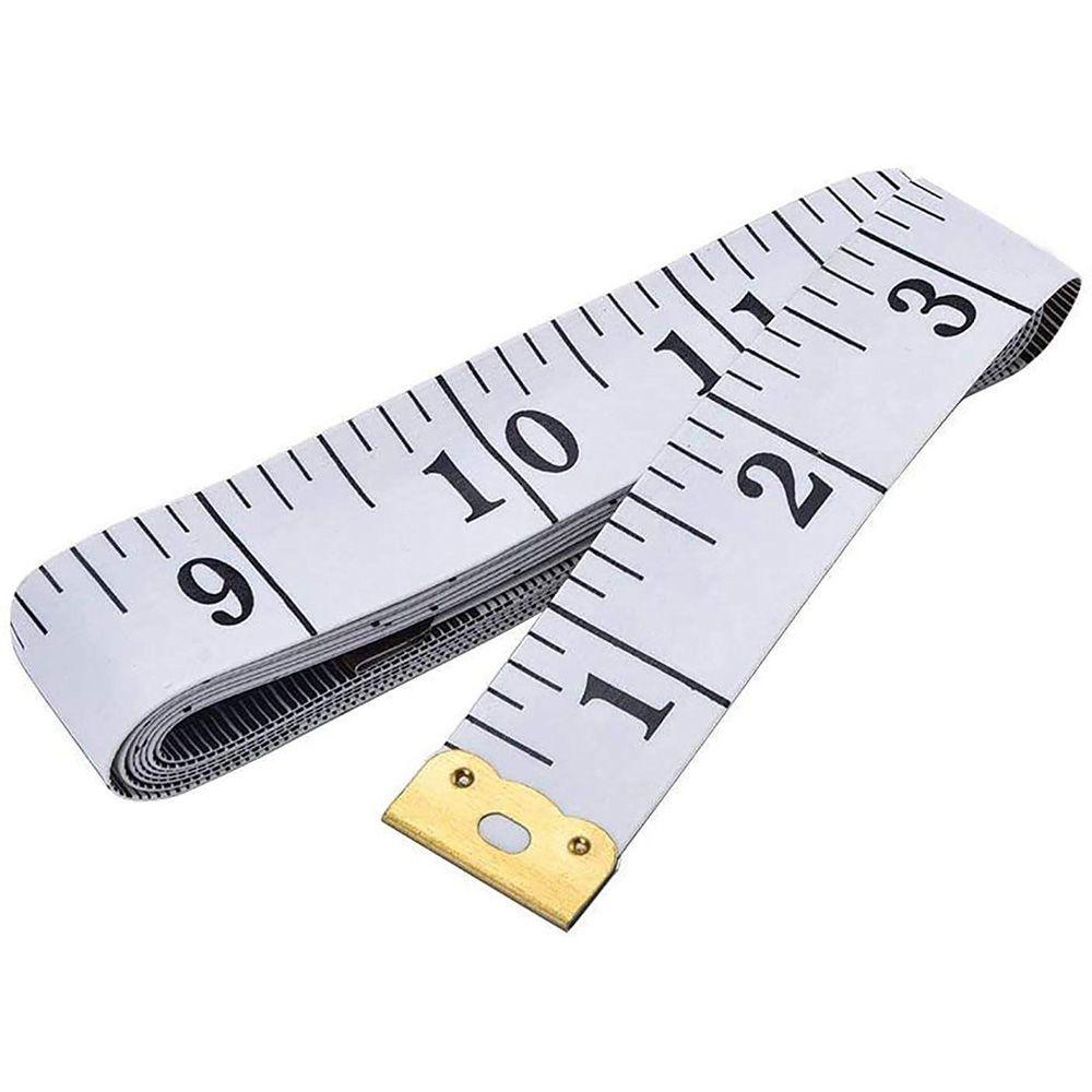 [Elegan] Tape Ruler Portable Craft Jahit Baju Penggaris Lembut Untuk Pinggang Dada Kaki Ukur Penggaris