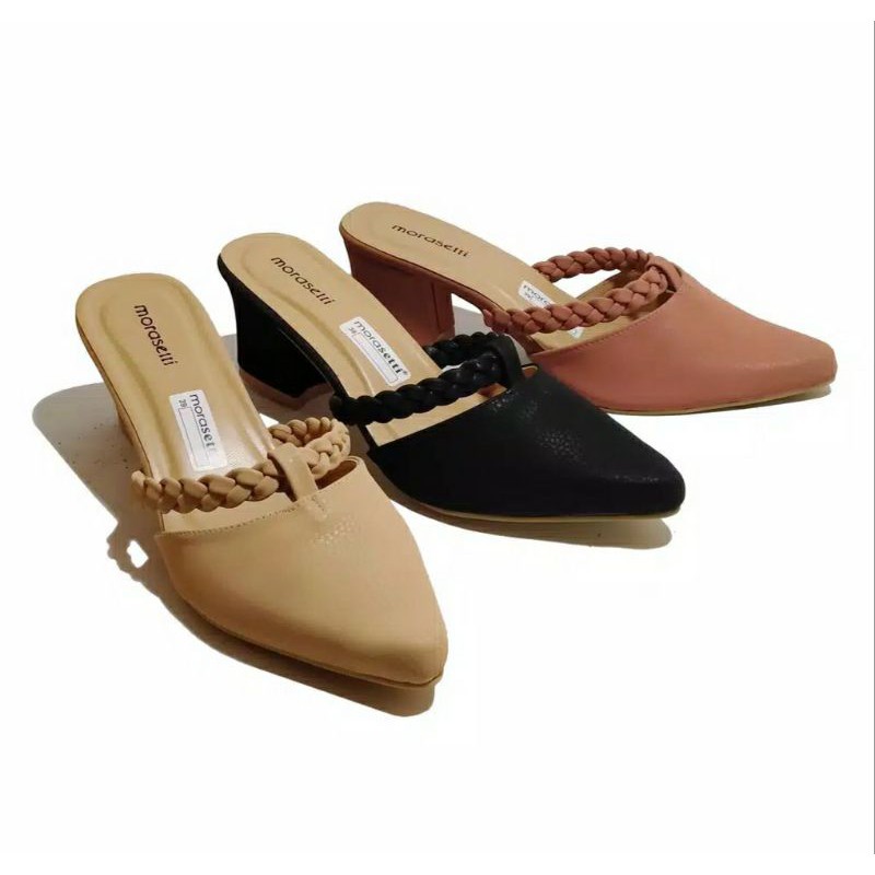 Sandal heels pesta wanita hak tahu terbaru