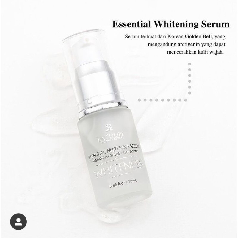 La Tulipe Essential Whitening Serum