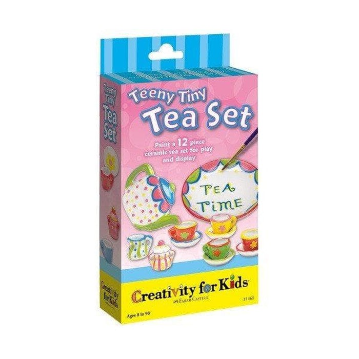 Faber-Castell Teeny Tiny Tea Set Faber castle keramik DIY Creativity For Kids gift idea