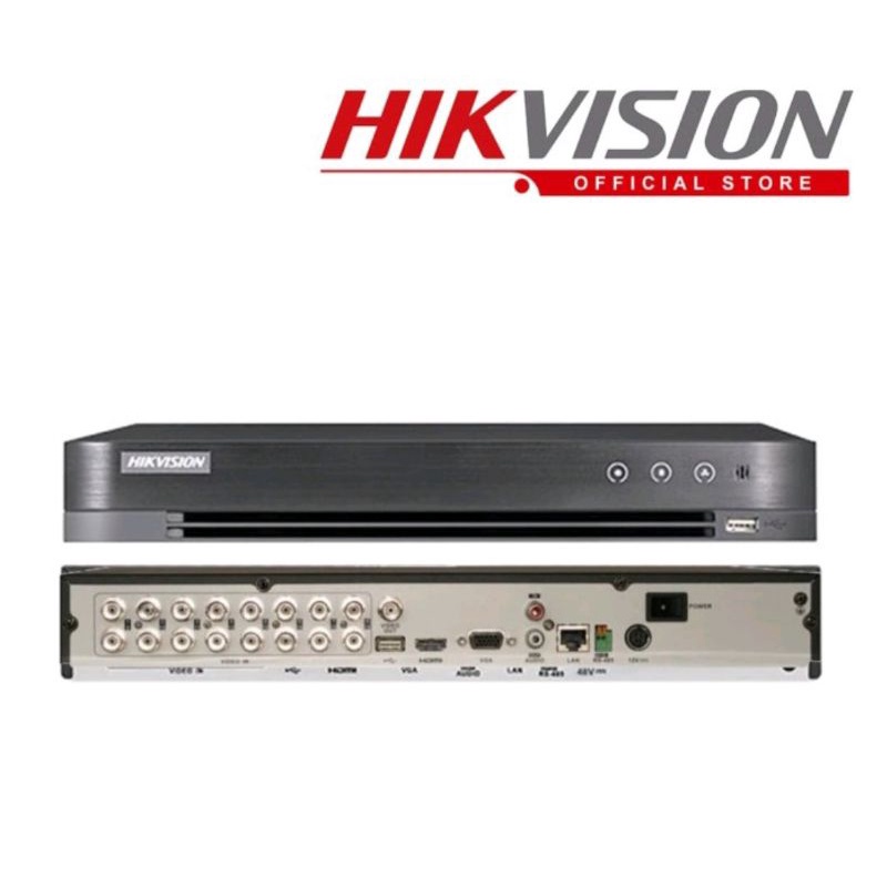 DVR HIKVISION 16CH DS-7216HQHI-K1/E TURBO HD SUPPORT 5MP GARANSI RESMI