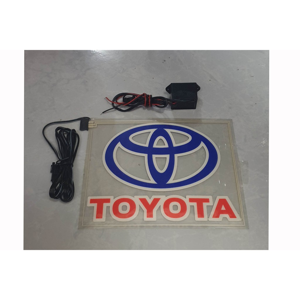LOGO LED MOBIL TOYOTA EMBLEM