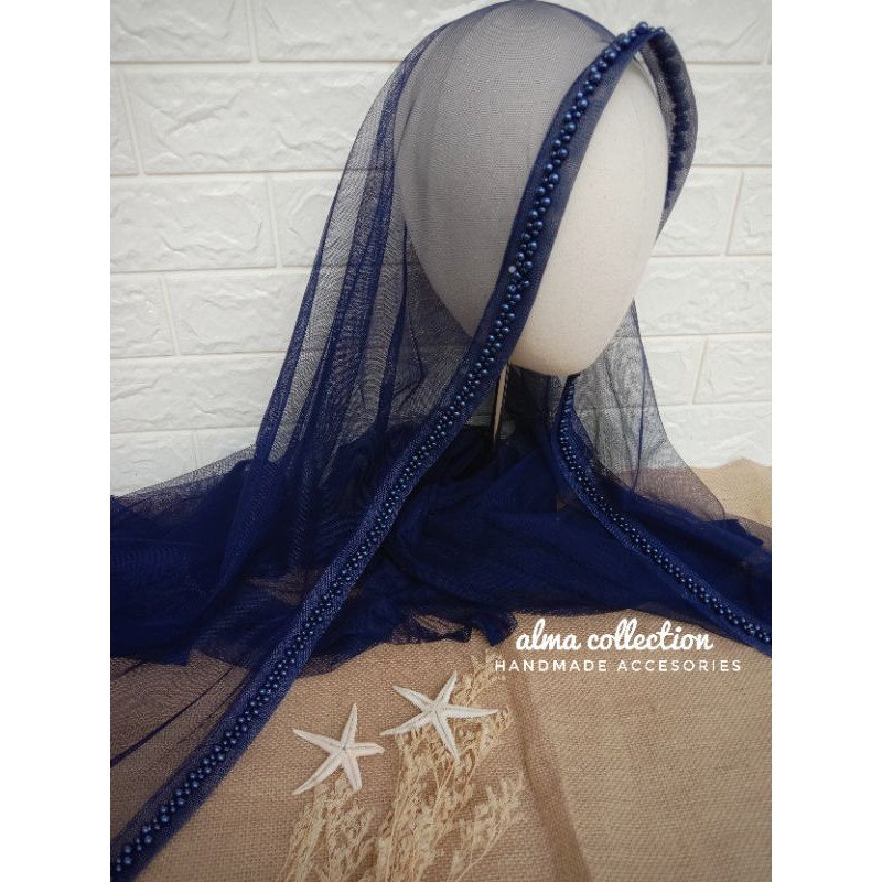 (COD) Veil pengantin list mutiara/Slayer pengantin