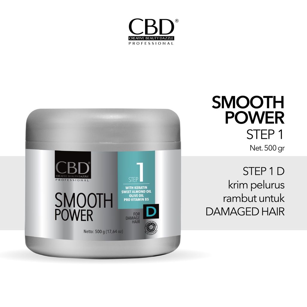 ★ BB ★  CBD Professional Smooth Power Step 1 D for Damaged Hair 500gr