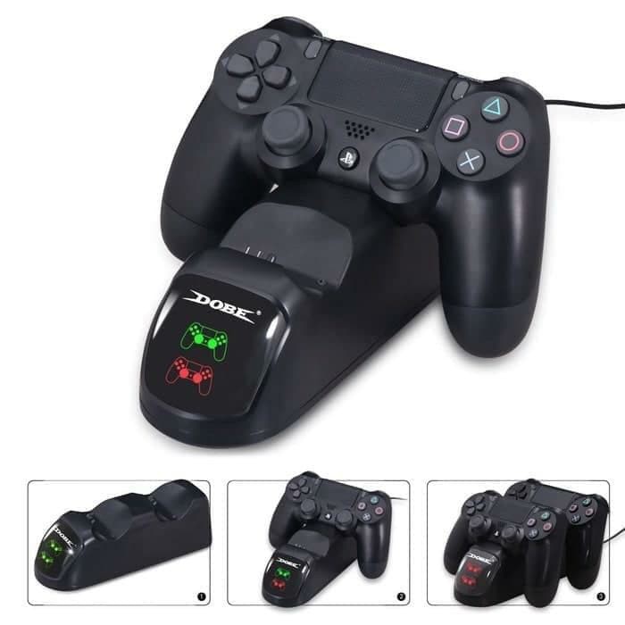 DOBE TP4-889 Charging Dock Stick Stik PS4 With LED Indikator