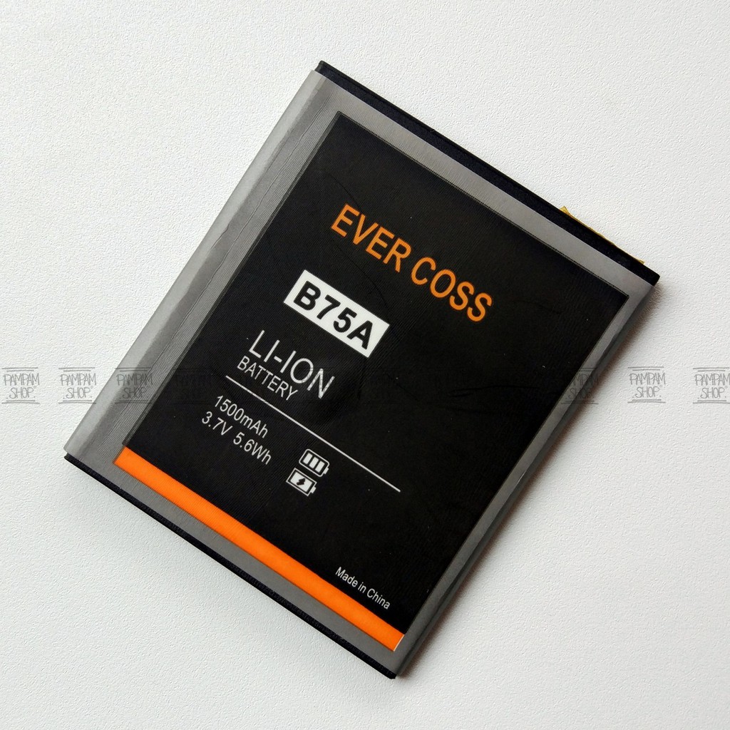 Baterai Evercoss B75A Winner Y3 4G Original OEM Batre Batrai Battery B75 A Evercross Cross