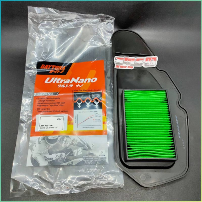 Jual air filter saringan udara vario 125 150 daytona racing Shopee Indonesia