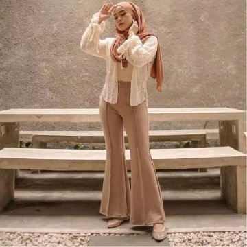 ilook | Kulot Cutbray List | Celana Nauva Cutbray | Nauva Pants | Kulot Bahan Creap