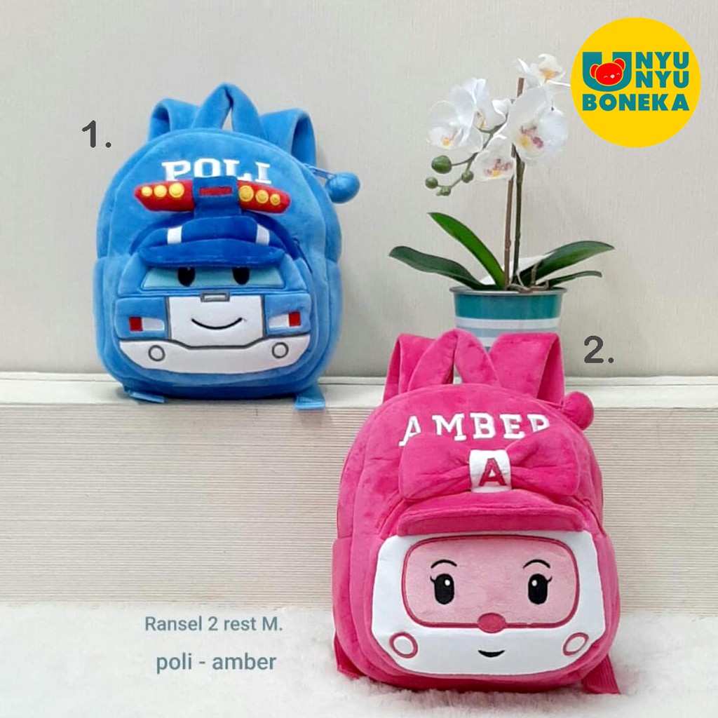 Tas Ransel Child Kids Disney LOL Poli Amber Cute 35Cm Impor