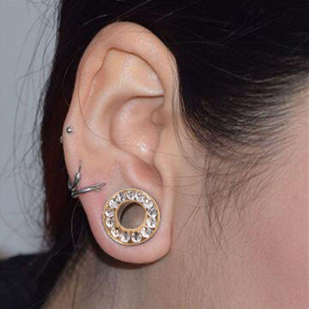 Lily Ear Plug Anting Goth Plug Stretching Baru