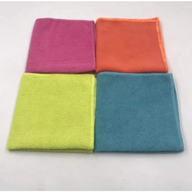 Kain Lap Mikrofiber Tebal Good Quality 40x40