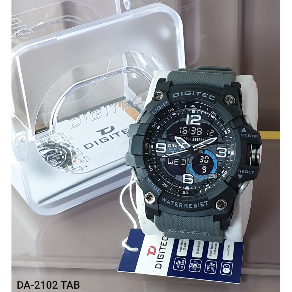 Jam Tangan Pria Digitec Free Box + Kartu Garansi Resmi Original / Jam Tangan Murah.