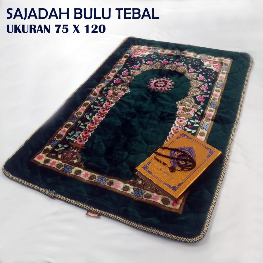 SAJADAH TEBAL HALUS UKURAN 70X110 KUALITAS BEST SELLER HARGA/GROSIR/BAYAR/DI/TEMPAT