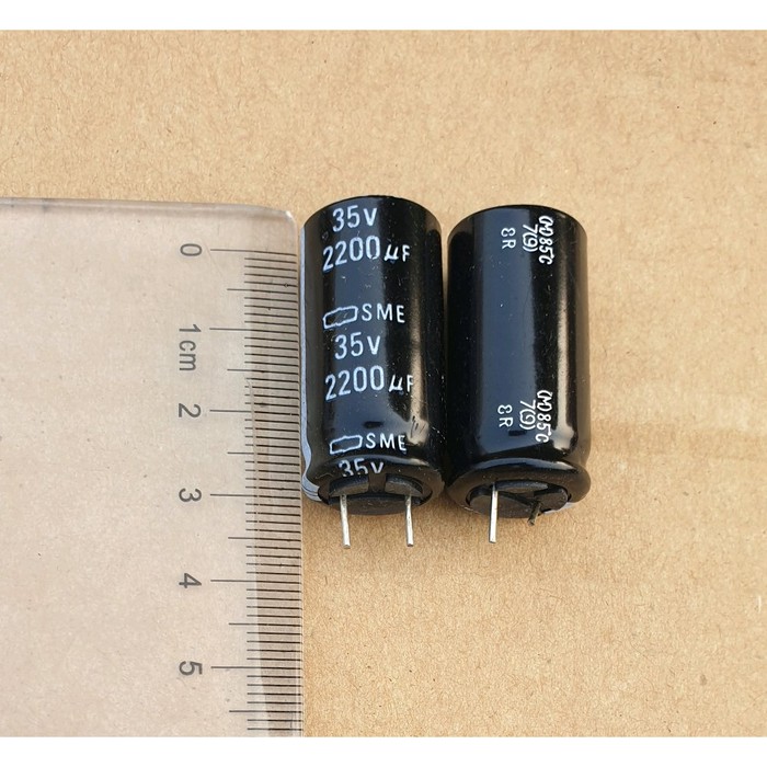 Elko Capacitor 35v 2200uF 2200uf 35v 2200 uF 35 v SME