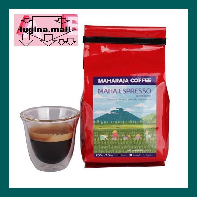 

Koptlu50G Kopi Espresso Blend 200G Biji Maharaja Coffee Lud5Sc
