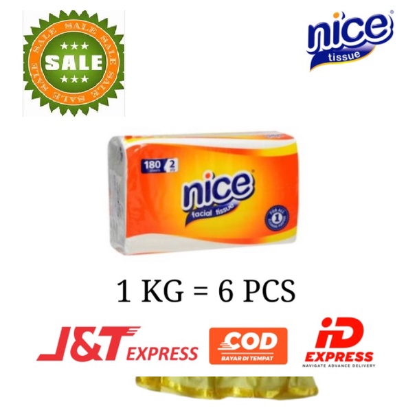 Tisu Nice 180 Sheet