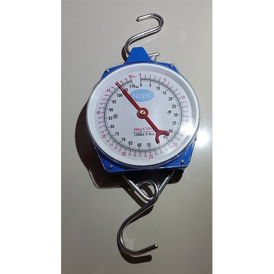 Timbangan gantung 50kg analog / Hanging scale