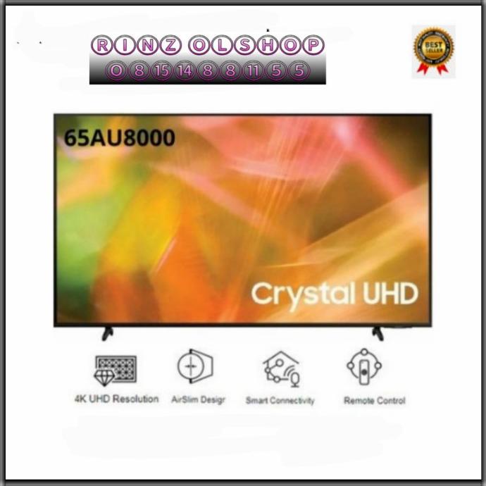 LED TV SAMSUNG 50AU8000 SMART TV UHD 4K CRYSTAL UA50AU8000KXXD Termurah