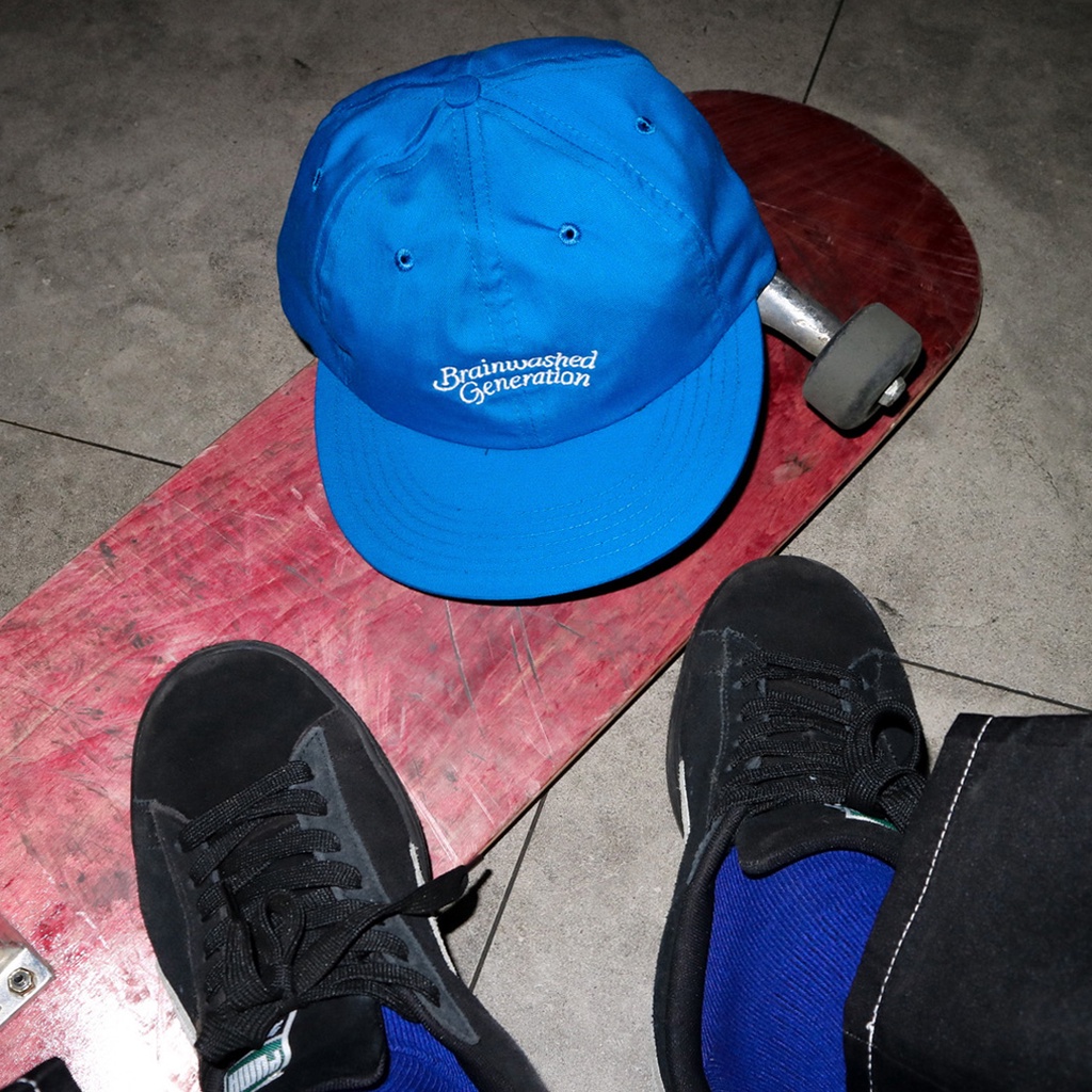 favorit hokidoky / sixpanel / caps / hat - brainwashed blue