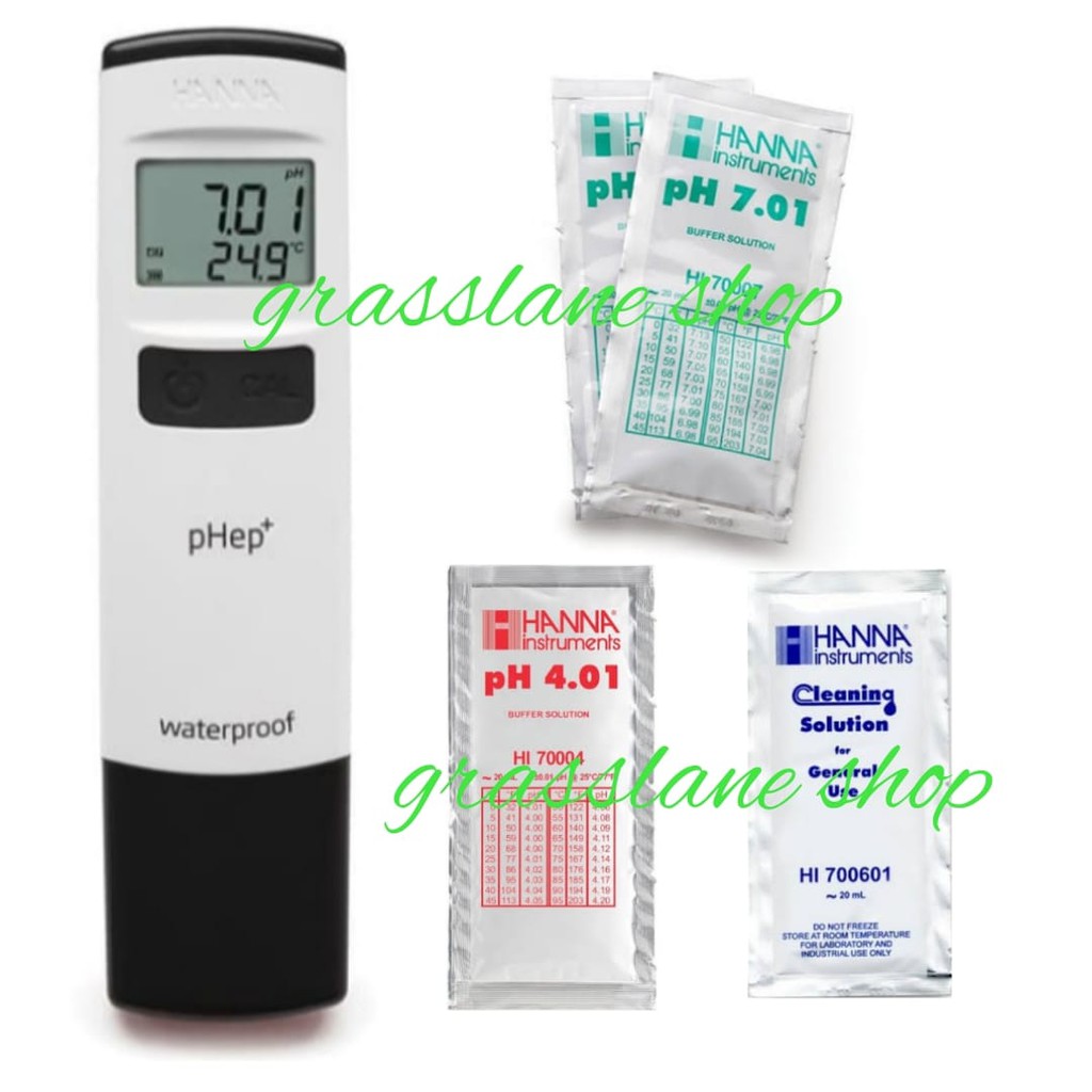 PH Meter pHep + Hanna Digital HI 98108 Pocket Tester pHep+ HI98108 0.01