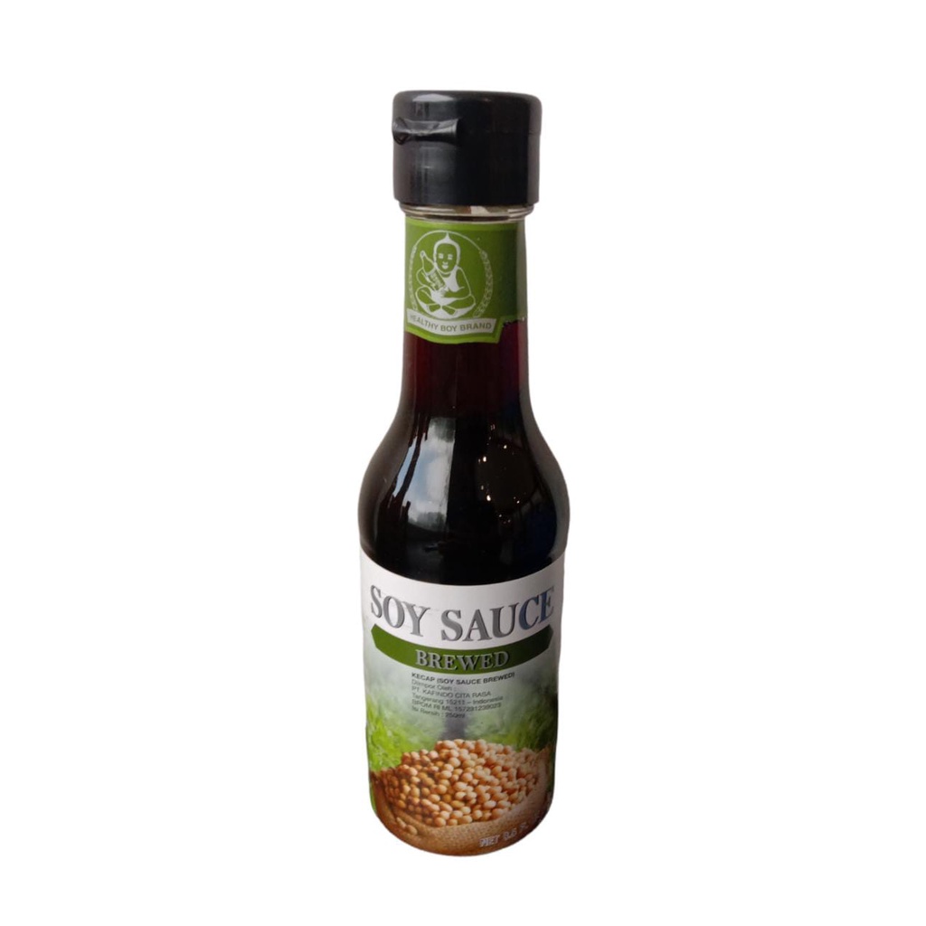 

HB SOY SAUCE BREWED 250 ML / KECAP KEDELAI