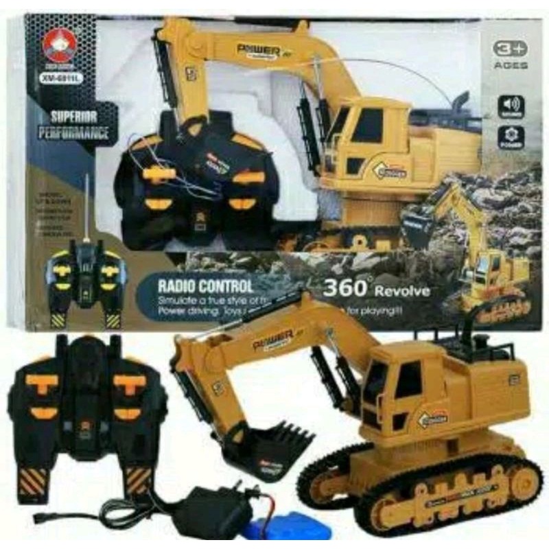 MOBIL MOBILAN EXCAVATOR EKSAVATOR RC BEKO BECO REMOT REMOTE CONTROL MURAH