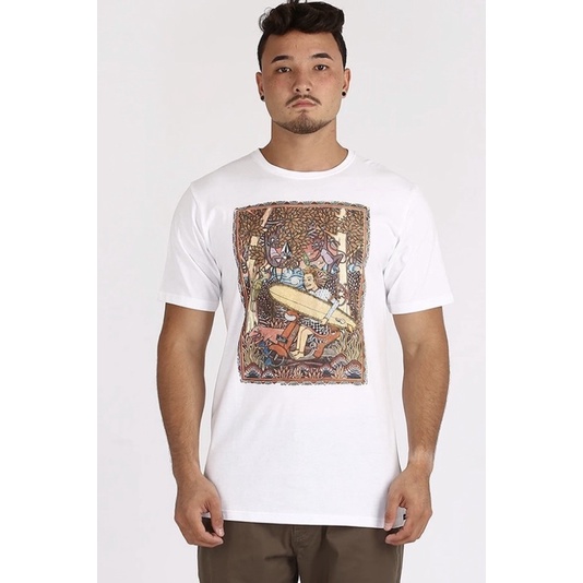 Kaos volcom bali wayang tee