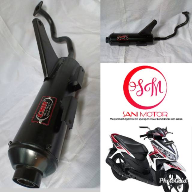 Knalpot Racing Vario Techno OLD Merk CSR Mberrr