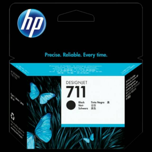 TINTA HP 711 BLACK (80ML)  ORIGINAL