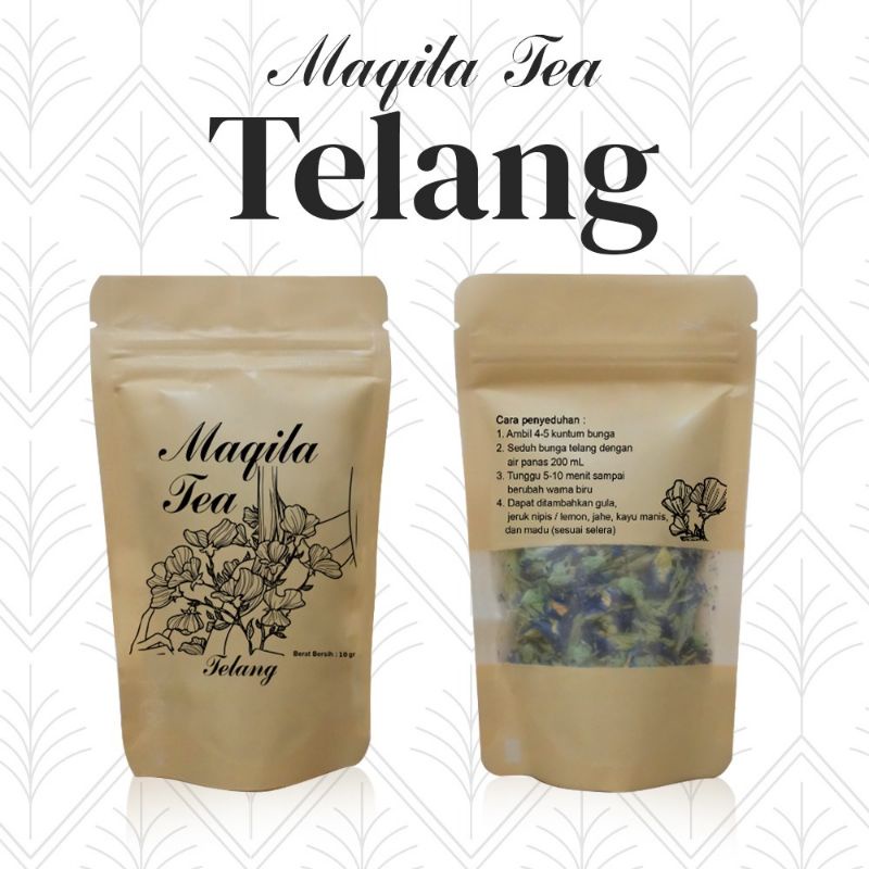 

Maqila Tea-Bunga Telang Kering 10gram