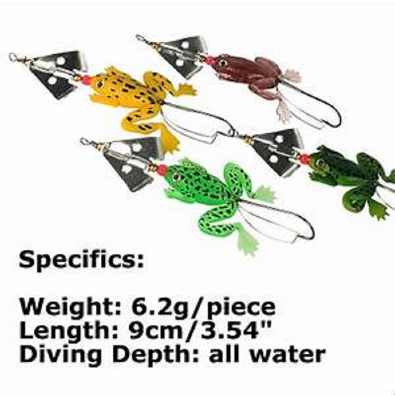 Umpan Pancing Kodok / Umpan Pancing Buatan / Kail Pancing / umpan ikan gabus