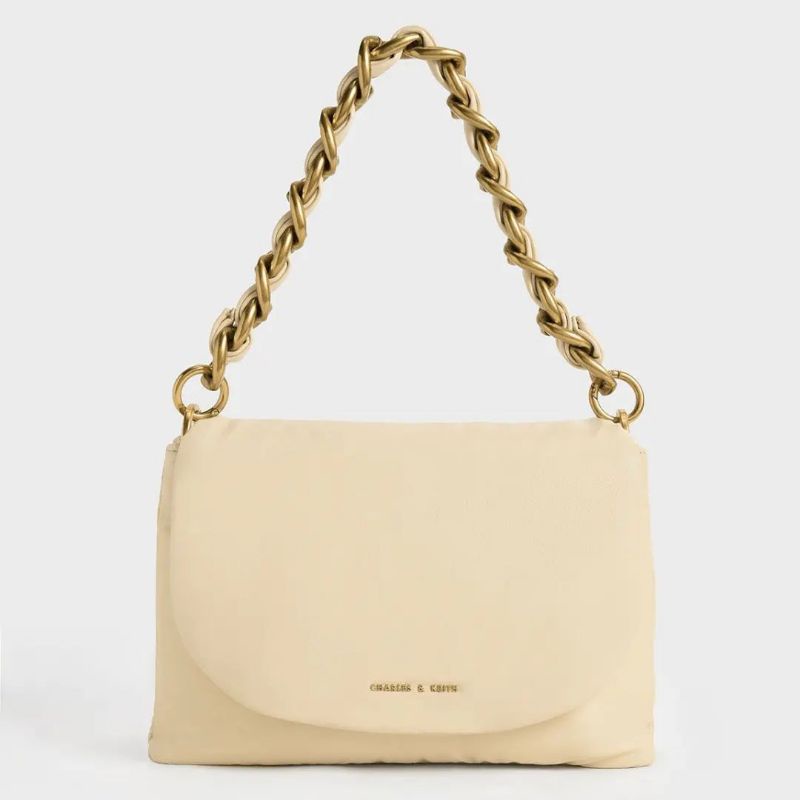 CK Bea Braided Chain Handle Bag