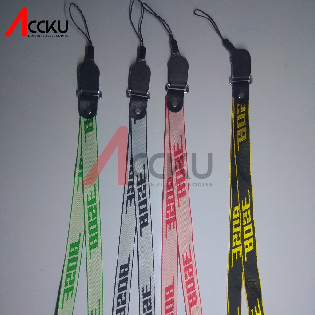 [ BOSE ] Tali / Tali Gantungan Handphone Tali Lanyard Handphone Gantungan HP Tali HP Tali Handphone Tali Gantungan Kunci Tali Gantungan Kartu Bisa Gantung di Leher Tali Hp Model Kalung Tali Gantungan Lanyard Wrist Finger Hand Shoulder Strap Tali Gantungan