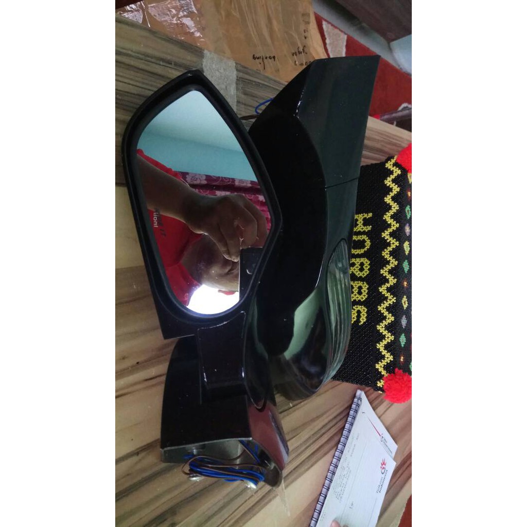 Spion Sepion Nmax Lipat Plastik Spion Yamaha Nmax Plastik LED sein Sen