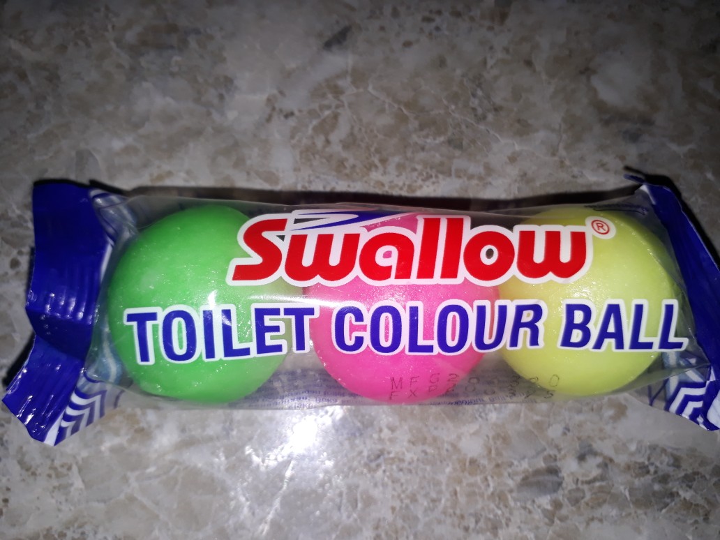 Kamper Swallow Toilet Colour Ball Isi 3 Pcs.