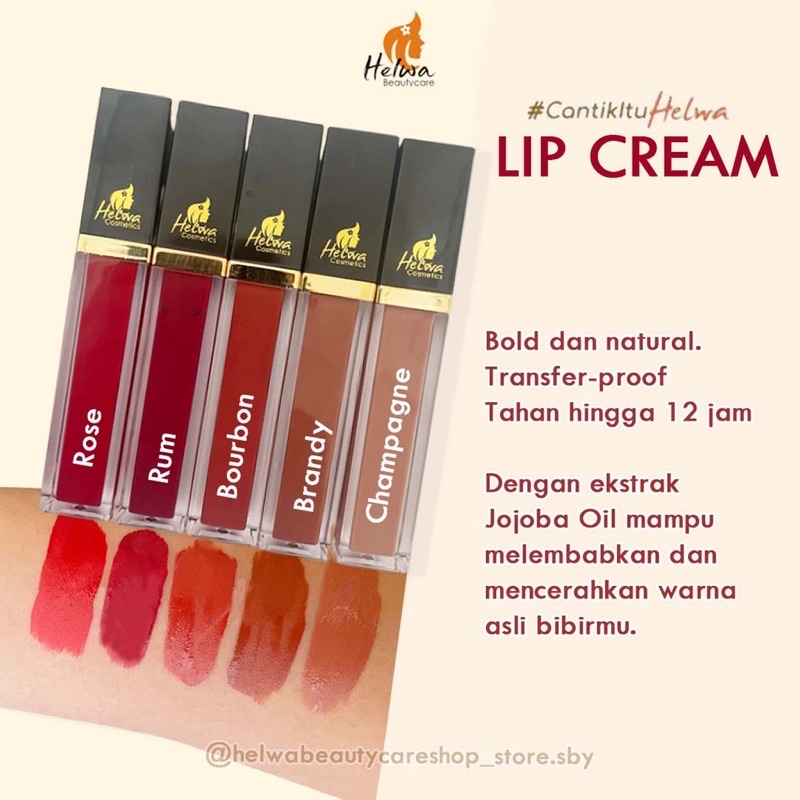 LIP CREAM MATTE HELWA BEAUTYCARE ORIGINAL