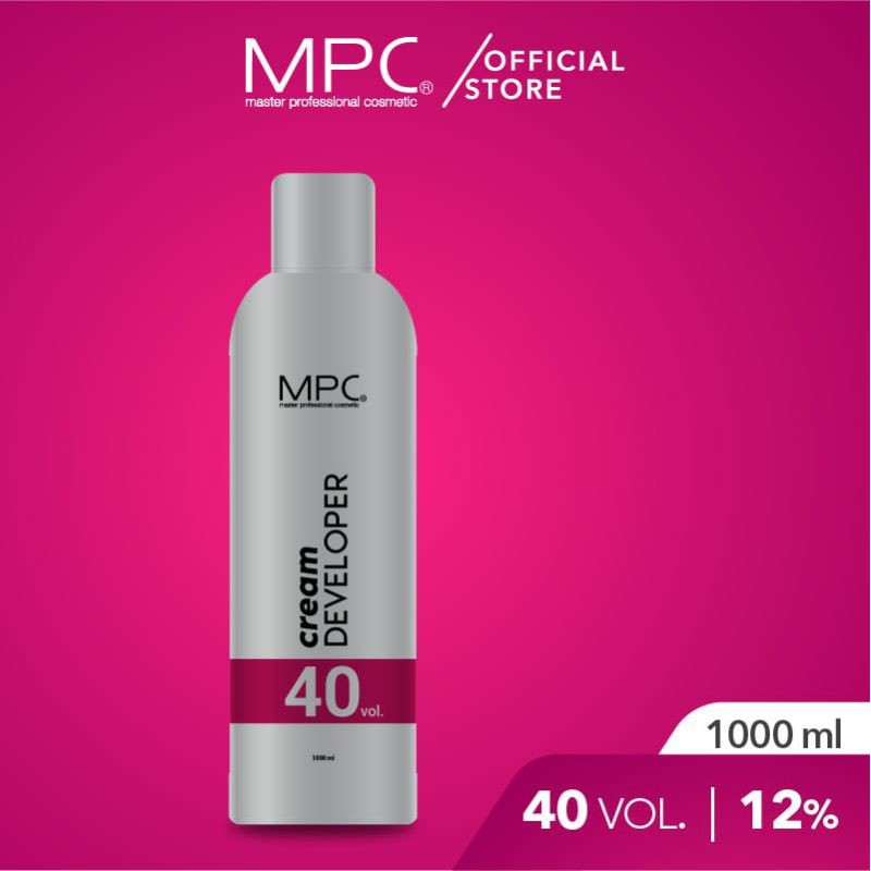 MPC Cream Developer / PEROXIDE 1000ML 10 vol 3% / 20 vol 6% / 30 vol 9% / 40 vol 12%