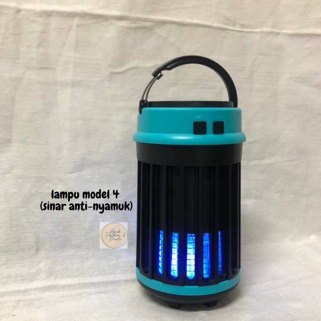 Lampu Anti Nyamuk Dan Lampu LED 3 in 1 Lampu Anti Nyamuk Multi Fungsi  Luar Ruangan