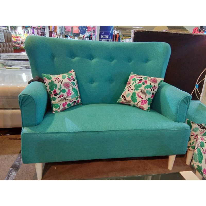 promo sofa 2 seater retro