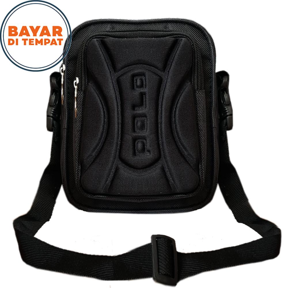 11.11 Shopee Super BIG SALE!! Tas Selempang Pria Polo Embos 6 Inchi Selempang Outdoor Kasual tas Messenger