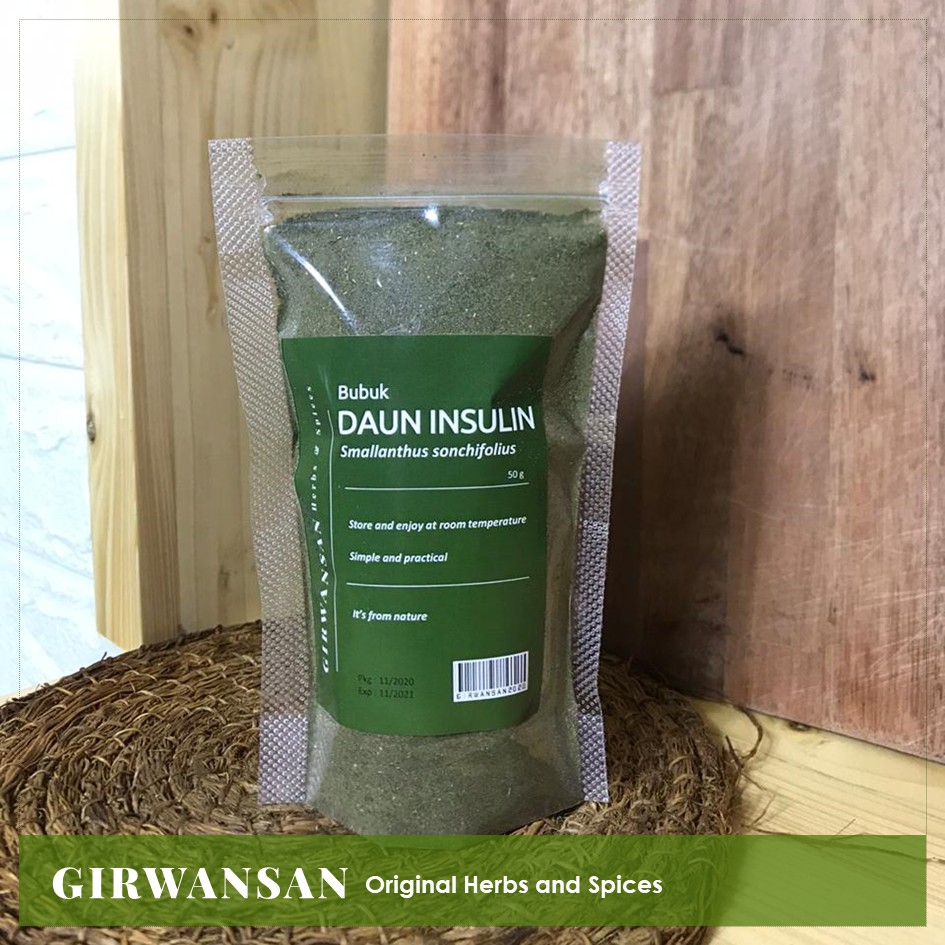 

Daun Insulin Yakon Bubuk Murni Original High Quality Rempah Herbal Diabetes Kemasan Pakai Ziplock