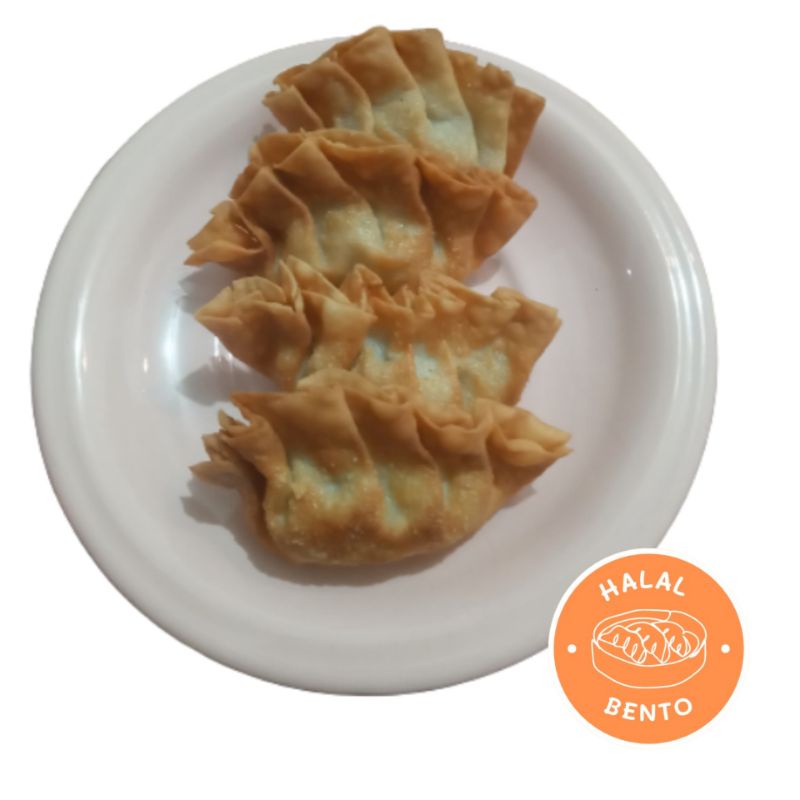 

Halal Bento Gyoza/ mandu / kuotie Ayam Isi 10