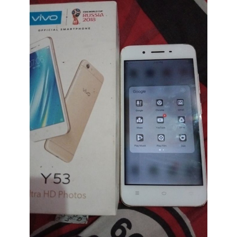 HP Vivo Y53 2/16 GB Seken bekas scond